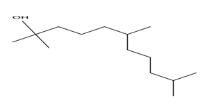 Figure 7: TLC plate showing the spot in combined fraction BASB7-B3a1 in DCM: EA (7:3).