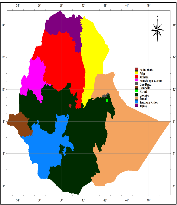 Figure 1: Location map of the study areas.