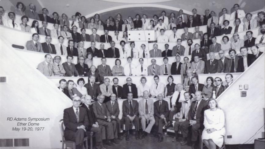 Figure 5: RDA and CMF examine patients at Grand Rounds 1978.