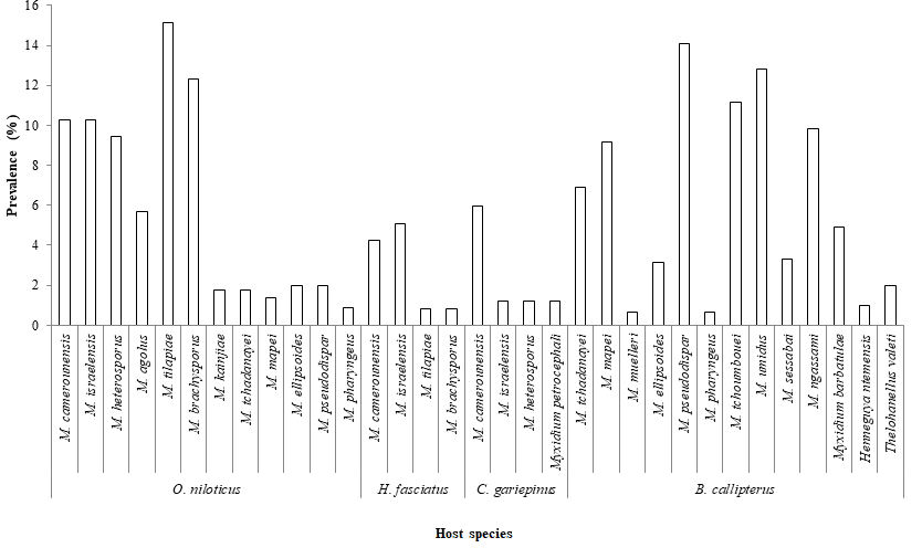 Figure 5: Prevalence of infection as a function of hosts.