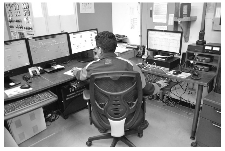 Figure 1: Use of POS in the CPF control room. Source: (H.O., 2019).