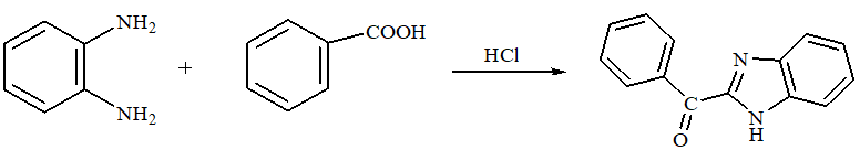 Figure 6: Reaction of OPDA with Benzoic acid.