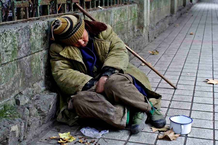 Figure 6: Man Sleeping.