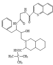 Figure 10: Saquinavir.