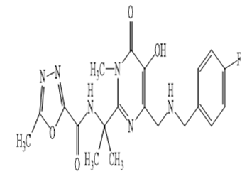 Figure 7: Raltegravir.