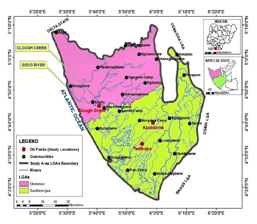 Figure 2: Map showing Study area.