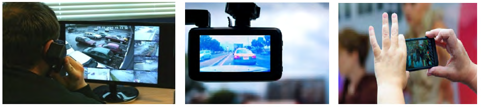 Figure 1: Some types of video recordings.