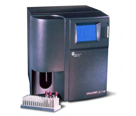 Figure 2: Picture of Beckman-Coulter AcT 3-part differential haematology analyzer [8].