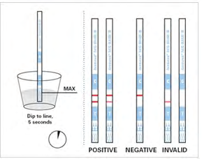 Figure 1: Detection of sample.