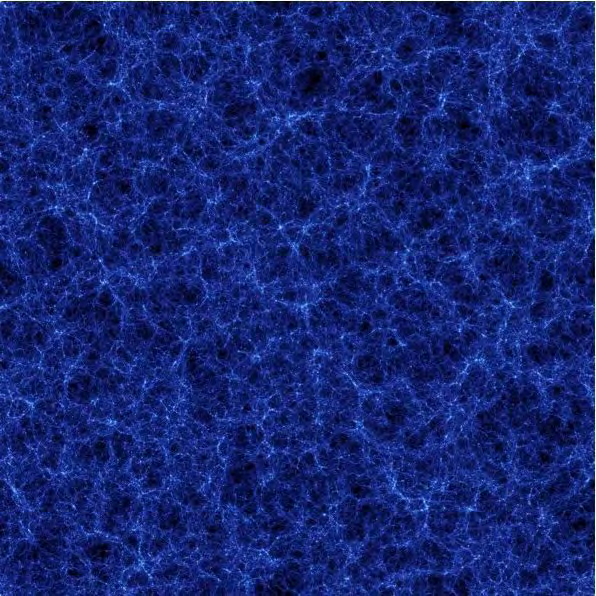 Figure 2: Large-scale structure of the universe produced by Pangu simulation.