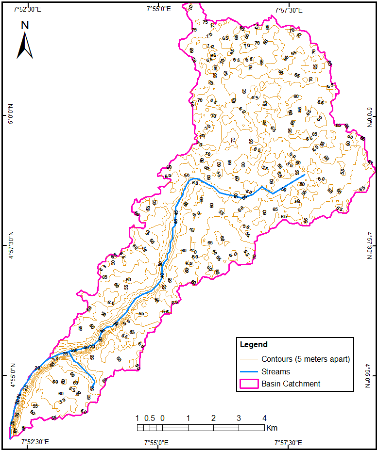 Figure 3: ** Map of Anyang Sub-catchment