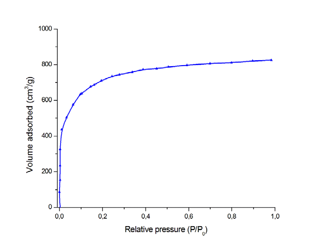 Figure 2: The N2 isotherm.