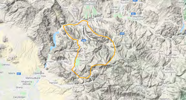 Figure 15: Location of Noravank IBA.