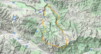 Figure 4: Location of Dsegh IBA.