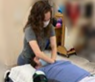 Figure 5: Cross hand MFR being performed.