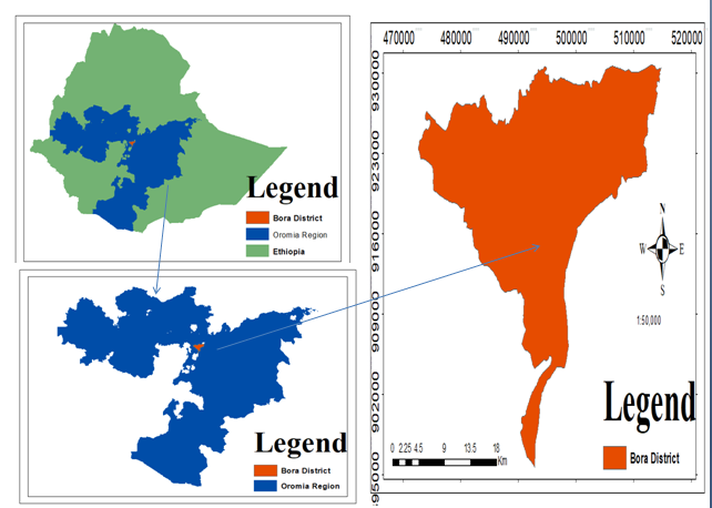Figure 1: Location map of study area.