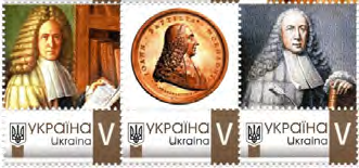 Figure 16: Postage stamps dedicated to Dr. Albrecht von Haller.