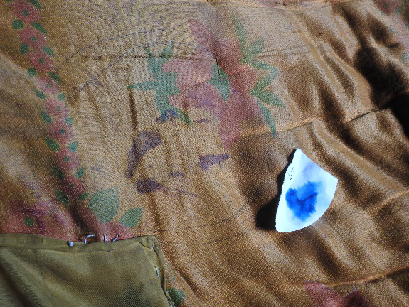 Figure 4: Blood detected on mattress lying in room No.1.