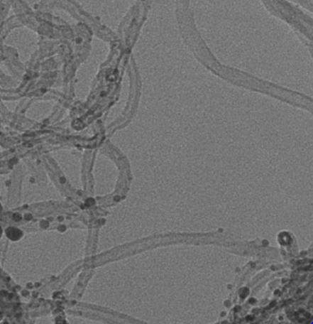 Figure 2: TEM image of silver doped synthesized sorbent.