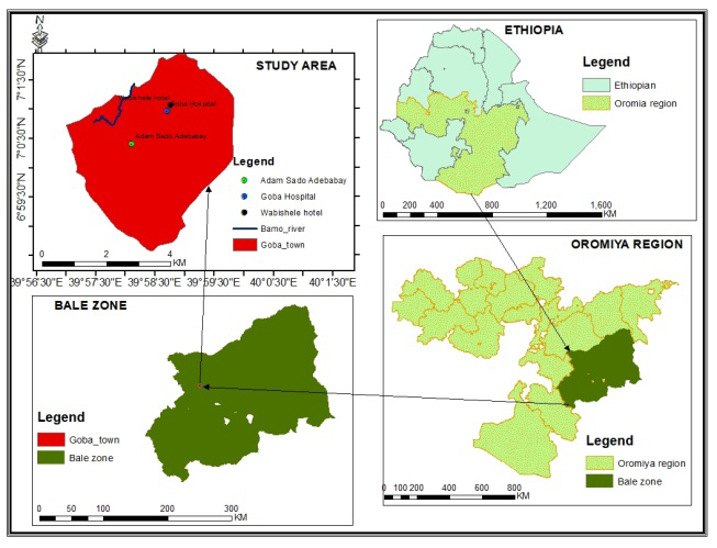 Figure 1: Map of the study area.
