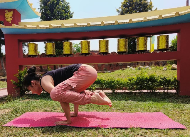 Figure 11: Bakasana.