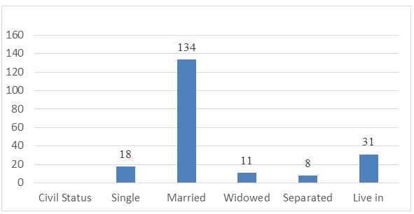 Figure 5: Civil status.