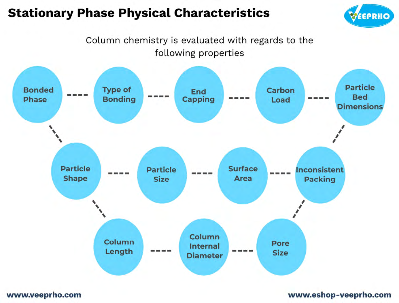Figure 4: Stationary chromatographic phases [8].