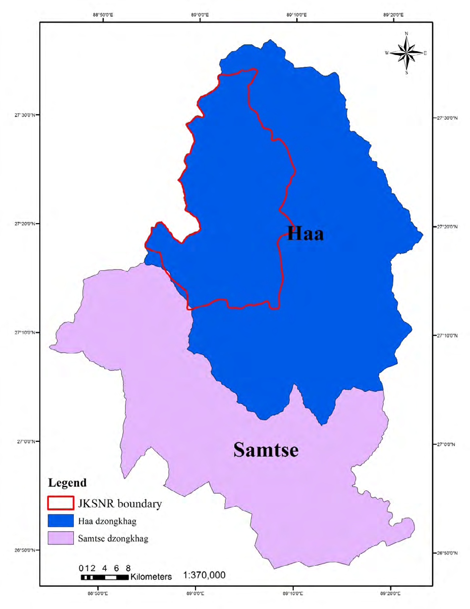 Figure 1: Study area map.