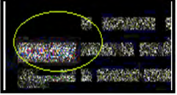 Figure 4: Error level analysis of S1 in Forensically beta.